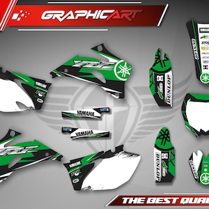 Graphic Kit Yamaha YZF 250F/450F (2003-2009) Yamaha YZ250F - Yamaha YZF 450F - YZF 250F Graphic kit - YZ250F Stickers - Decals