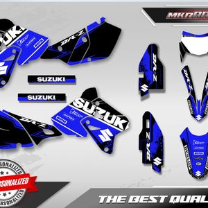Graphics Decal Kit For Suzuki DRZ400SM (All Years) DRZ 400 SM S E