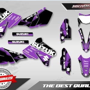 Graphics Decal Kit For Suzuki DRZ400SM (All Years) DRZ 400 SM S E