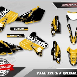 Graphics Decal Kit For Suzuki DRZ400SM (All Years) DRZ 400 SM S E