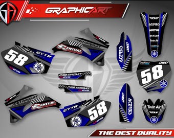 MXP Custom Motocross Stickers Graphics Kit For Yamaha YZ125/YZ250 (2015-2020 Models)