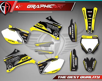 Graphic Kit Yamaha YZF 250F/450F (2003-2009) Yamaha YZ250F - Yamaha YZF 450F - YZF 250F Graphic kit - YZ250F Stickers - YZF250/450F