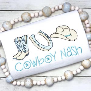 Boys Cowboy Shirt, Cowboy Shirt for Kids, Embroidered Cowboy Boy Shirt, Cowboy Boy Shirt, Cowboy Toddler Shirt, Cowboy Toddler Boy Shirt