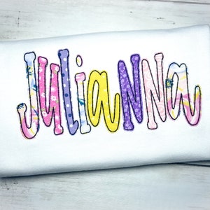 Embroidered Shirt, Name Shirt for Girls, Embroidered Kids Shirt, Embroidered Toddler Top, Toddler Name Shirt, Monogram Shirt