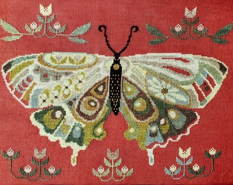 A Study in Nature - PDF cross stitch pattern by The Artsy Housewife