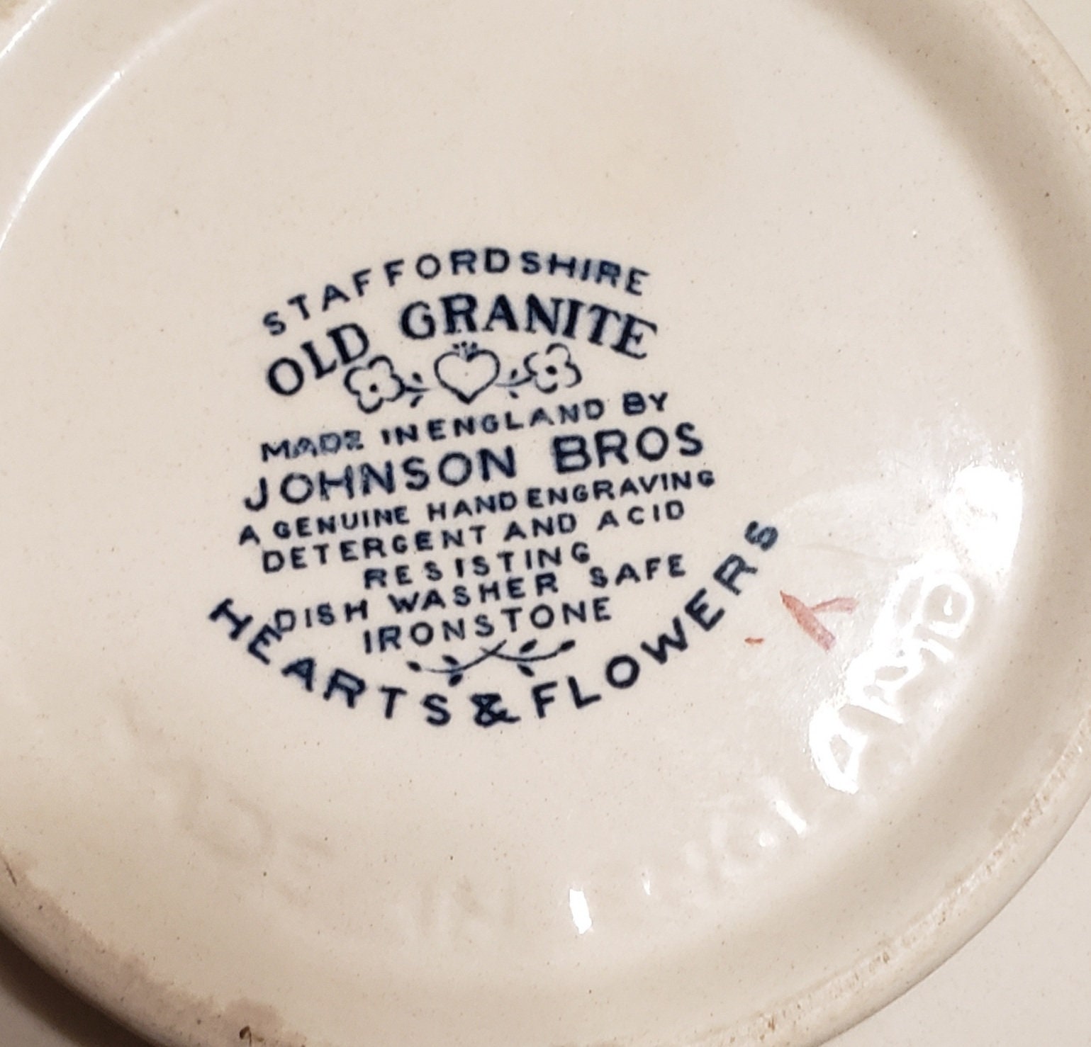 Johnson Brothers Hearts and Flowers Tea Set Etsy