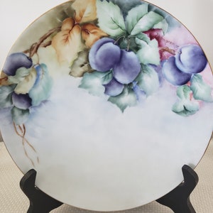 Hand Painted Bavarian Plate By Thomas