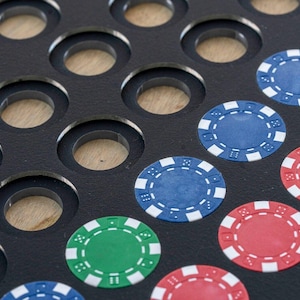 Poker-Chips Druckschablone für Logojet uvx45i Flachbettdrucker mit Alignment PDF Templates-JGety