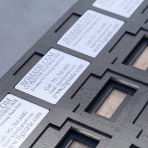 Visitekaartjesmal voor Roland BD-8-flatbedprinter met uitlijning PDF Templates-JGety