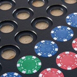 Poker-Chips Druckschablone für einen A3-Flachbettdrucker mit pdf-Vorlagen JGety