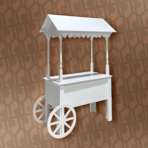 Sweet Cart – Wooden Event Display for Weddings, Parties, and Candy Buffets