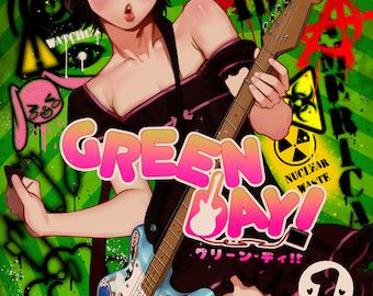 Green Day American Baka Poster