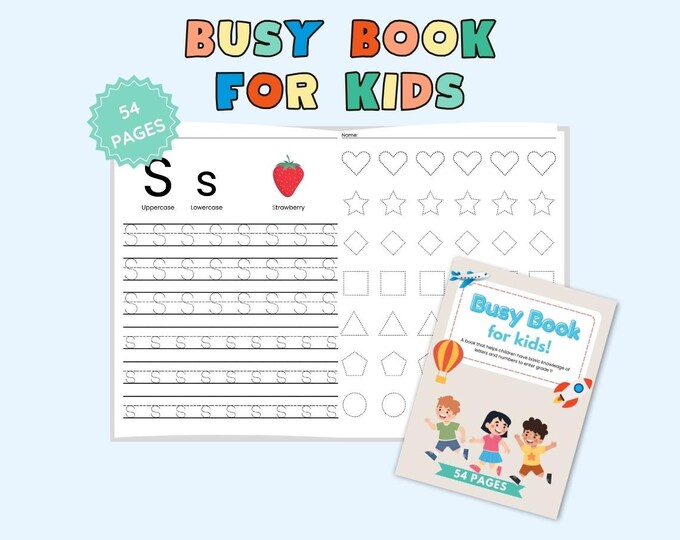 Printable Busy Book Activity - Ice Cream - Toddler Preschool Learning ...