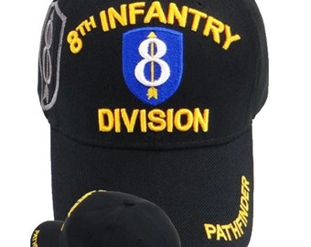 U.S. Army 8th Infantry Division, 8th ID Pathfinder, Black hat