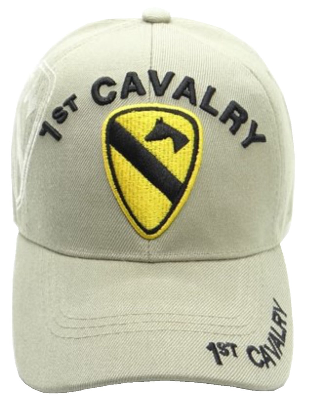 U.S. Army, 1st Cav, 1st Cavalry, Emblem Shadow, Beige Hat - Etsy