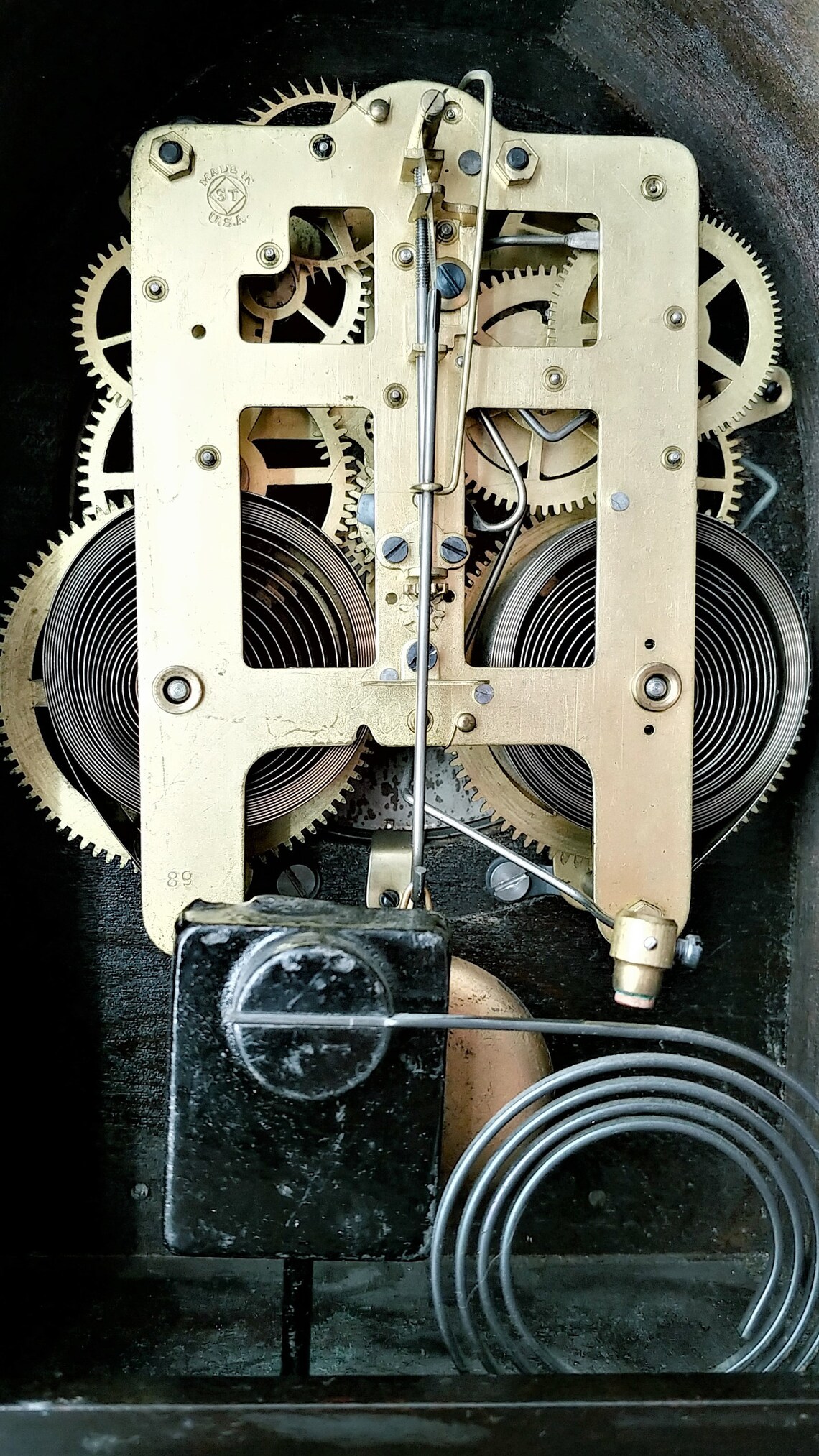 ANTIQUE SETH THOMAS Mahogany Beehive Mantel Clock 10.5 Etsy