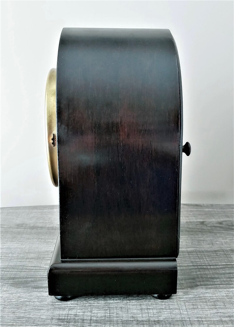 ANTIQUE SETH THOMAS Mahogany Beehive Mantel Clock 10.5 Etsy