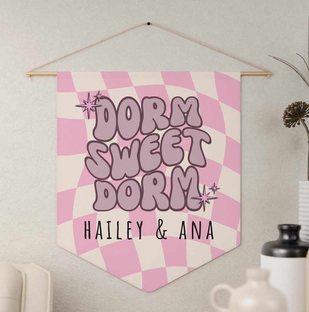 Personalized Dorm Sweet Dorm Sign, Dorm Door Sign, Dorm Sweet Dorm Wall ...