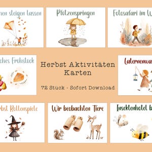 Buoni per bambini, coupon, buoni attività, libro buoni attività, attività autunnali per bambini, attività autunnali per bambini, pdf