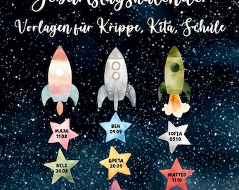 Birthday calendar for children, group room calendar, calendar for children, birthday overview, annual calendar for children, daycare school calendar,pdf