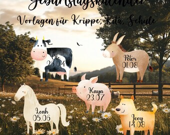 Birthday calendar for children, group room calendar, calendar for children, birthday overview, annual calendar for children, daycare school calendar,pdf