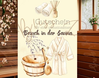 Sauna voucher, wellness voucher, sauna visit, sauna experience, voucher for girlfriend, voucher for mom, voucher for sister, wellness break