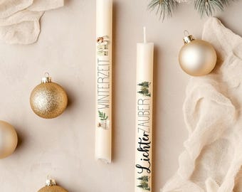 Candle tattoos, water slide film, Christmas candles, Christmas candle tattoos, decorating candles, candle stickers, candle foil