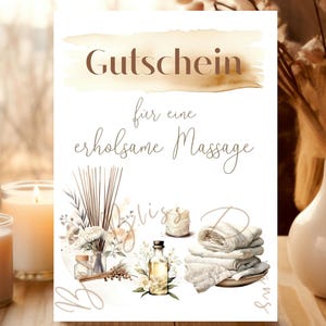 Voucher de massagem, voucher de massagem, cartão de bem-estar, voucher de massagem, cartão de voucher de massagem, modelo de voucher de massagem, cartão postal de bem-estar
