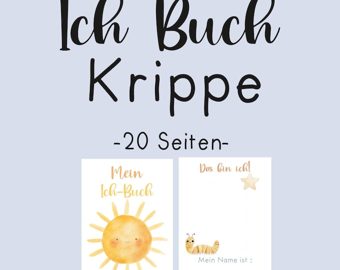 Ich–Buch (PDF Vorlagen) - Etsy.de