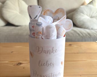 Praxisteam Danke, Schokoladenbanderole Praxisteam Druckvorlage PDF,  Dank Praxis Arztpraxis Kinderpraxis, Arztpraxis Geschenk, Arzt Danke