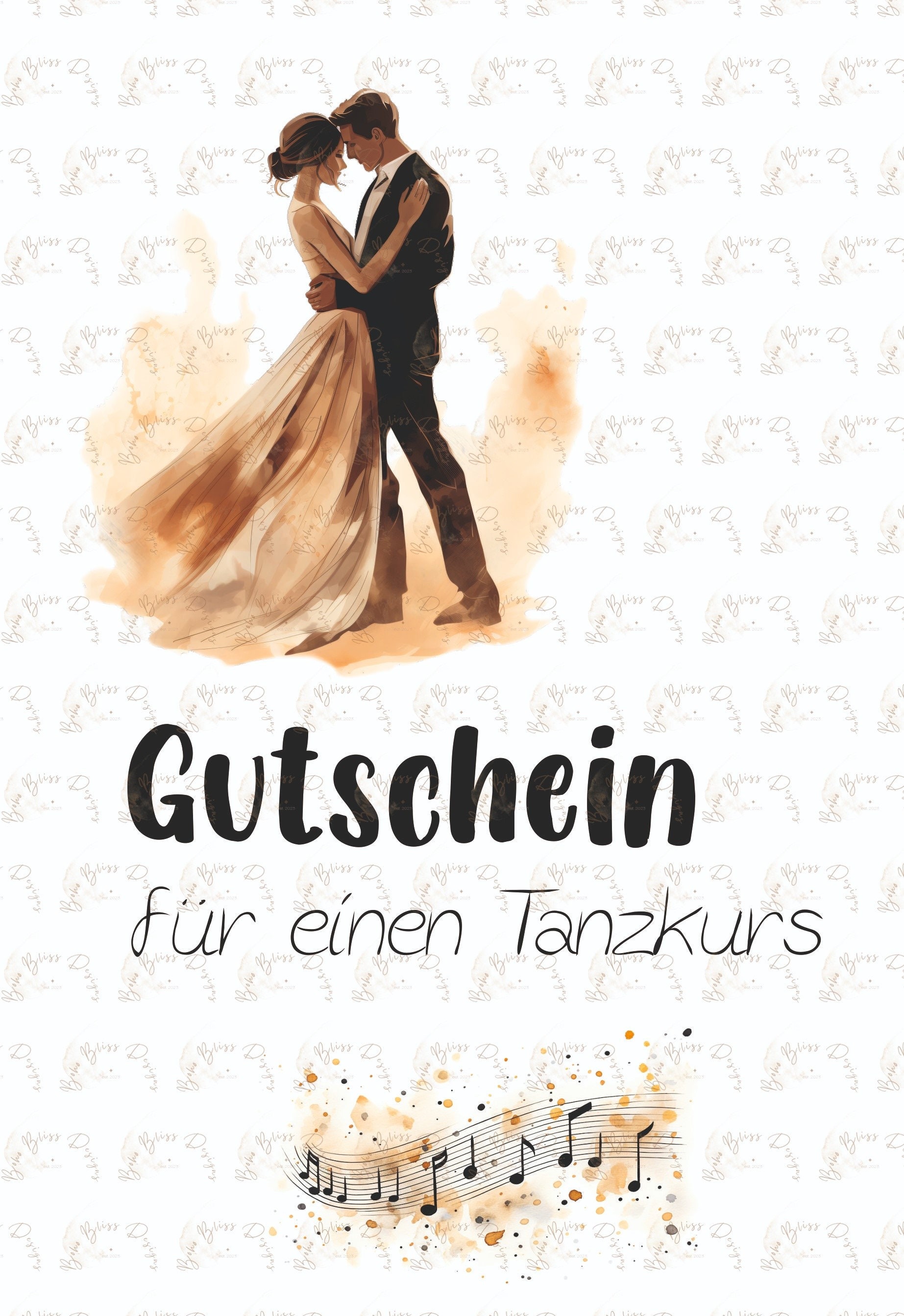 Gutschein Tanzkurs, Gutschein Tanzen, Geschenkgutschein Tanzen