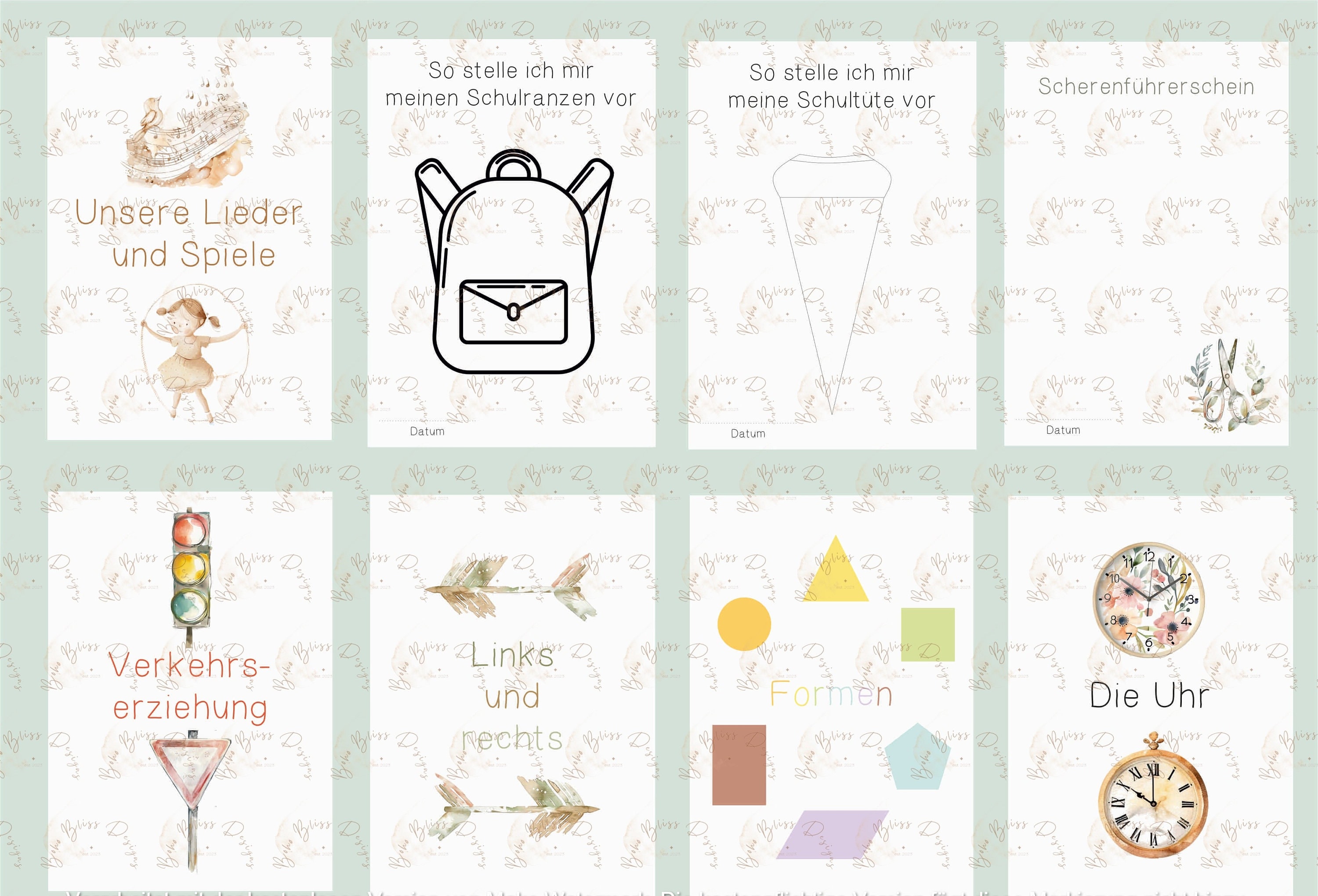  Portfolio Preschool, Portfolio Templates Kindergarten, Preschool Illustration 