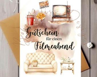 CJ&M Zeit-Gutschein Aus Holz - Kreative Geschenkidee Für Gemeinsame Zeit