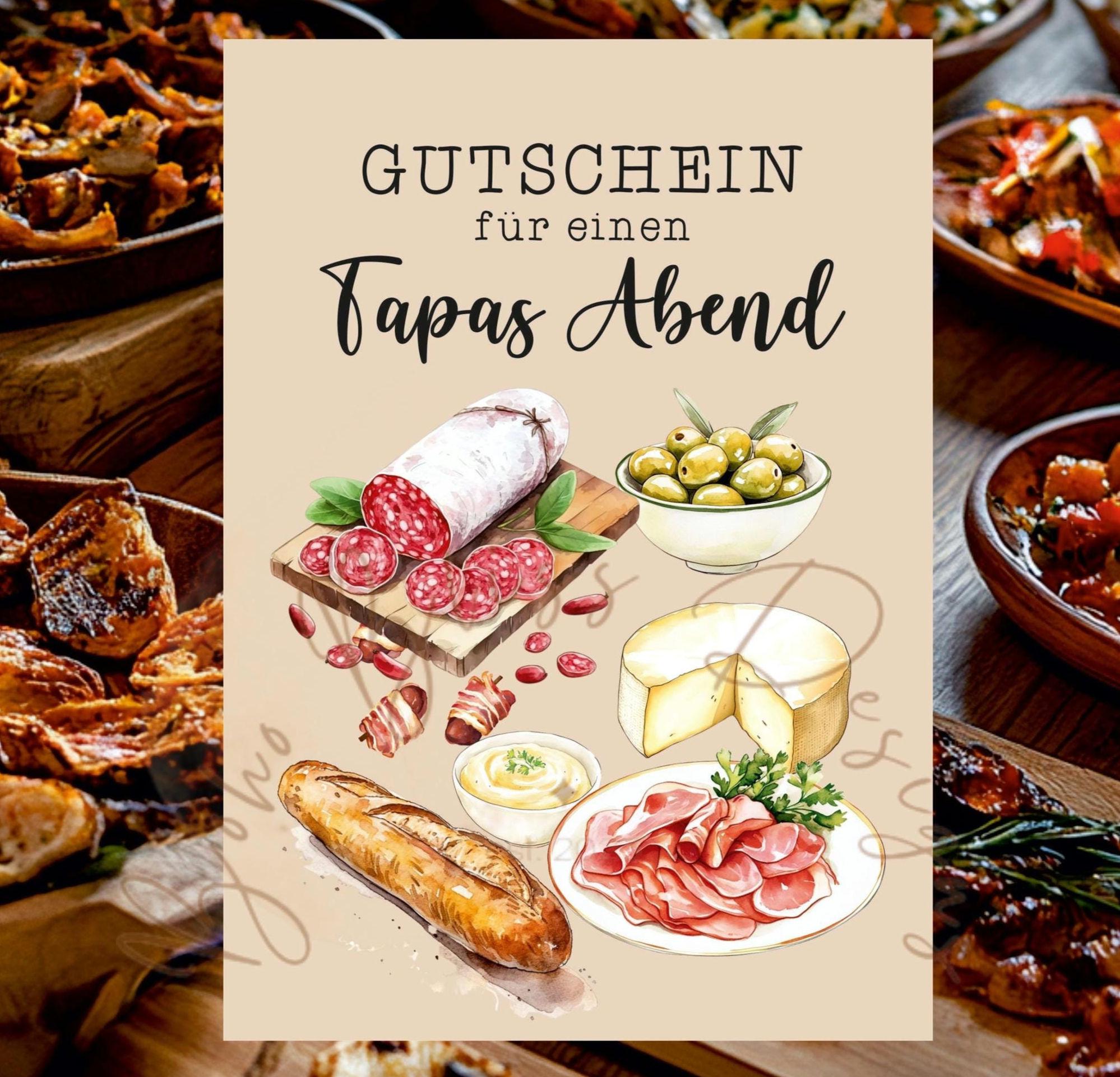 Tapas Party - Etsy, image size:1998x1921