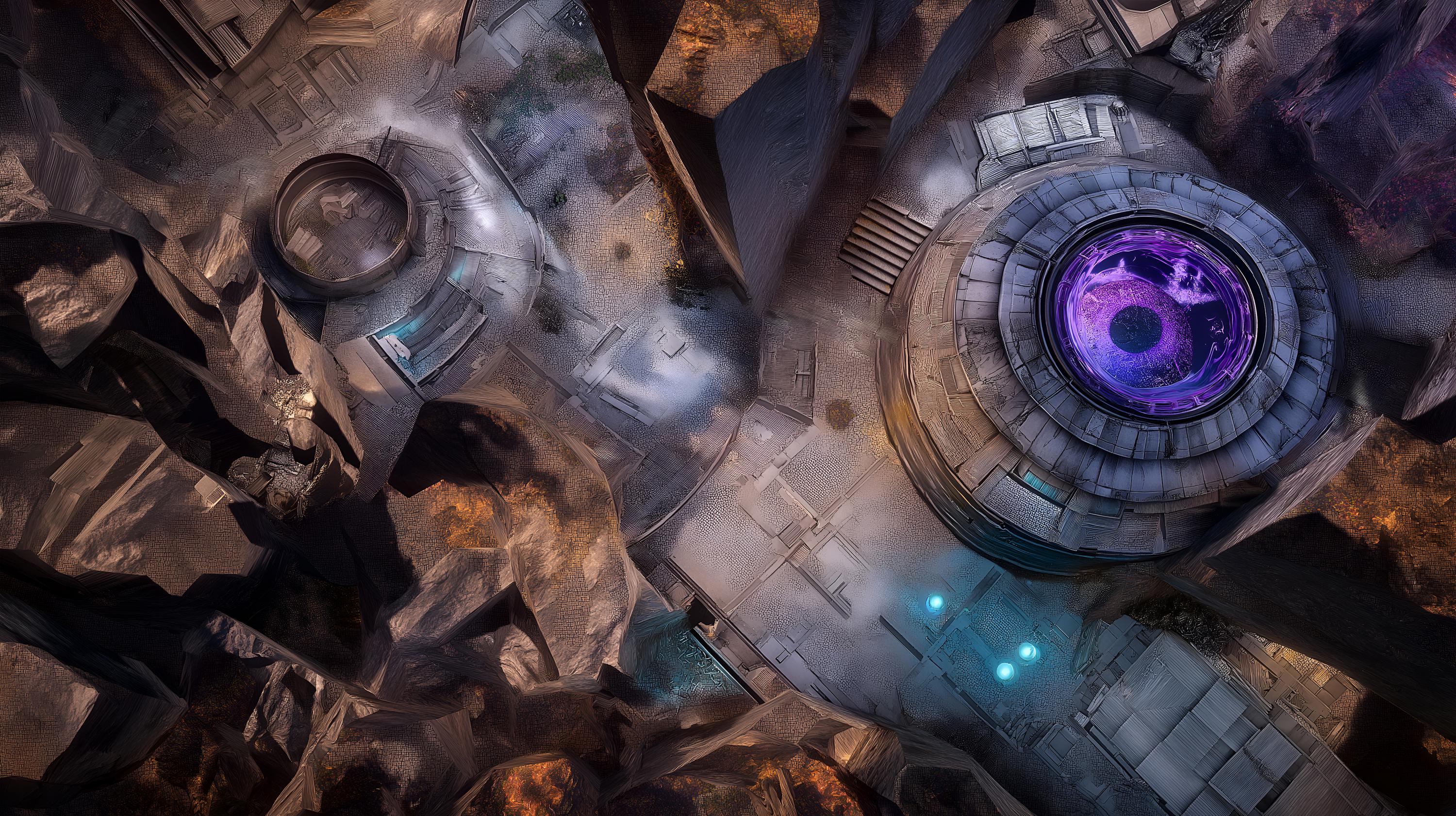 110+ Sci-fi City Battle Maps for TTRPG ,dnd Maps,sci-fi RPG Battlemap ...
