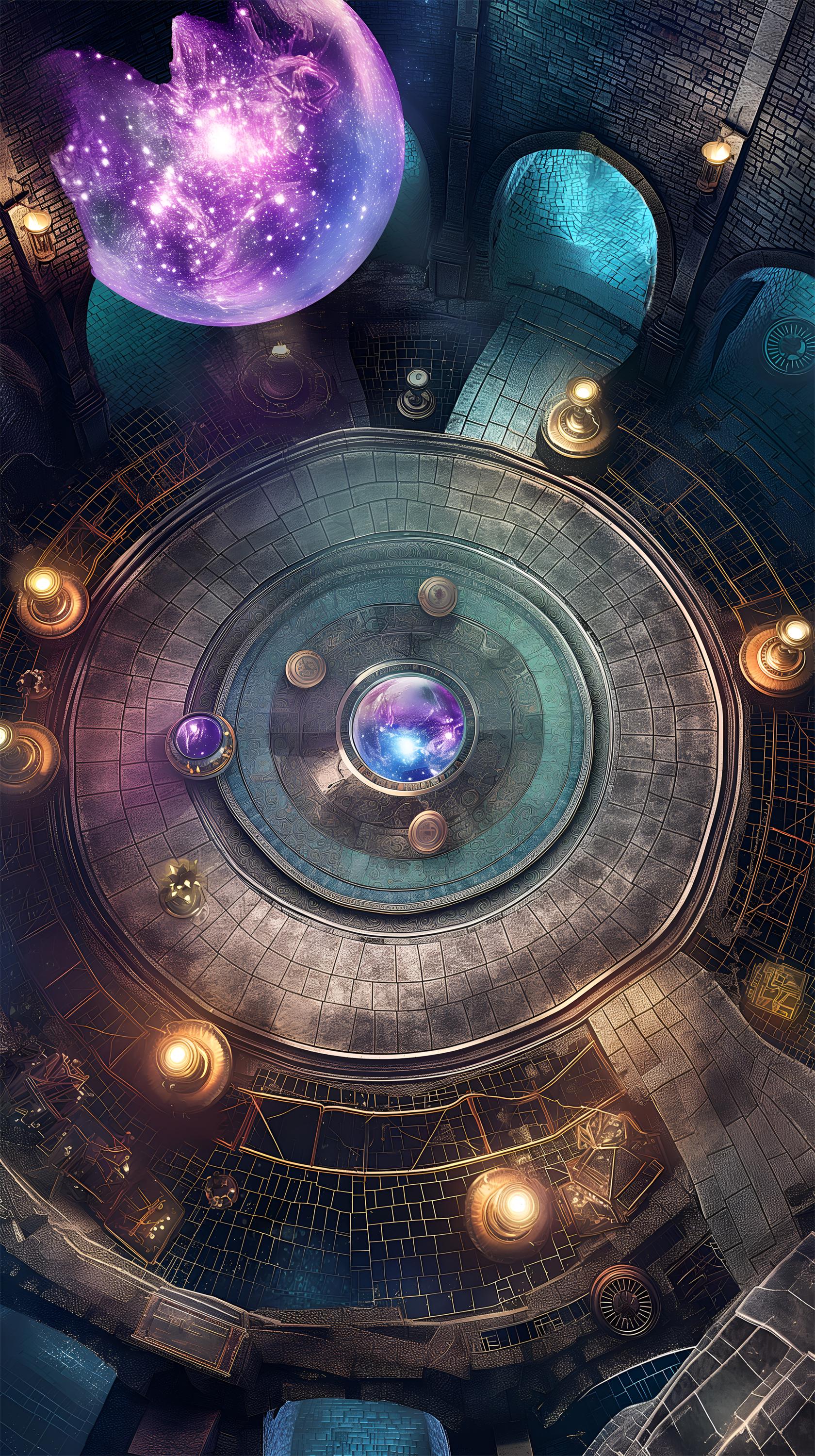 Alchemist's Lab Battle Map | Magical Laboratory TTRPG Map for Dnd | VTT ...