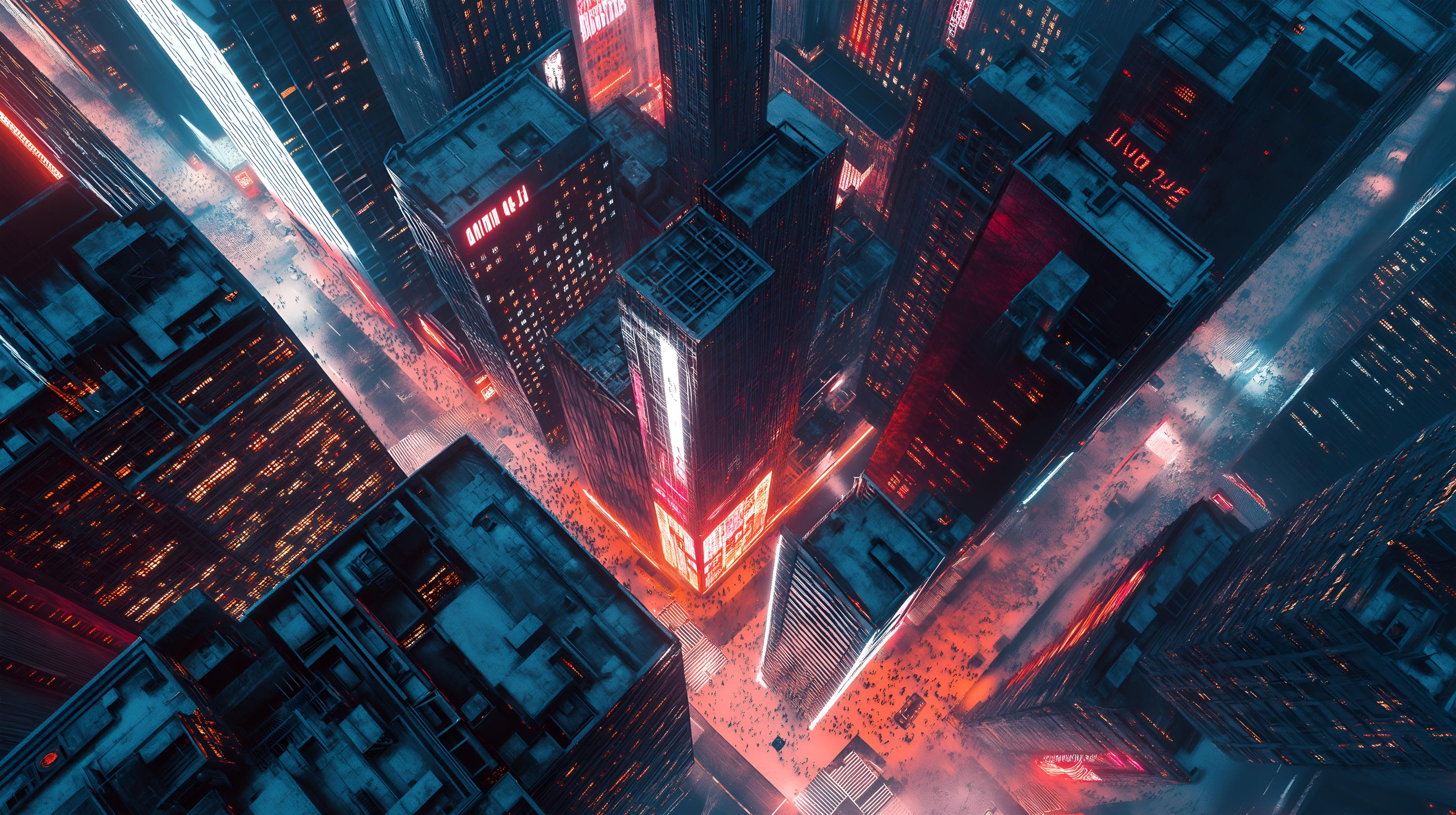 15 Cyberpunk Roof Top Battle Maps for Dnd and RPG – Sci-fi Digital Map ...