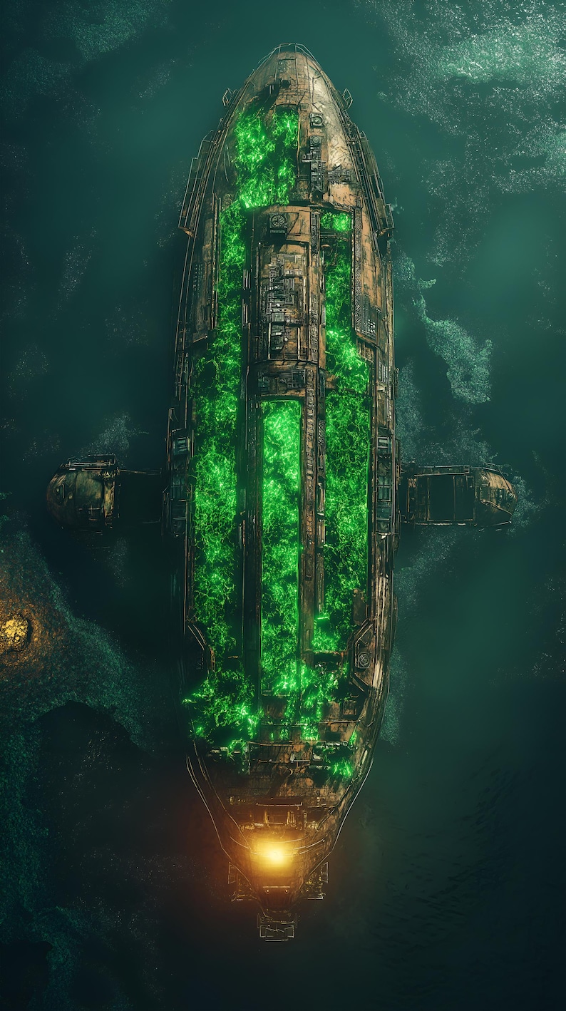 Infected Land Battle Maps for TTRPG ,dnd Maps,sci-fi RPG Battlemap ...