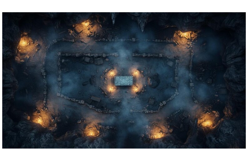 420+ Underground Battle Map Bundle | D&D Map, Pathfinder, VTT, Digital ...