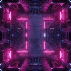 Cyberpunk Arena Battlemap Bundle voor RPG, kaarten voor Dungeons & Dragons, Cyberpunk-gevechtskaarten, DnD-kaart, digitale RPG-kaart, kaarten van hoge kwaliteit