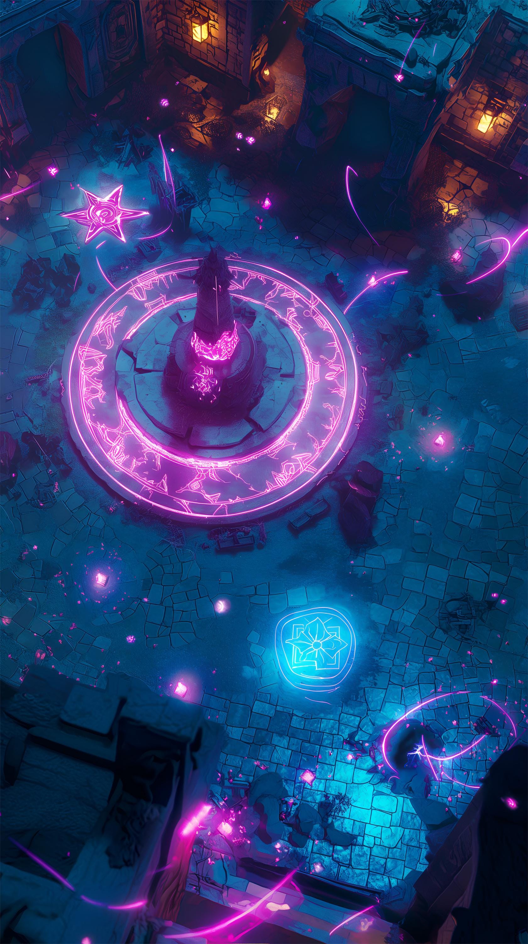 Battle Maps - Dark Rituals | Dnd Battle Maps | RPG Fantasy Dungeon Maps ...