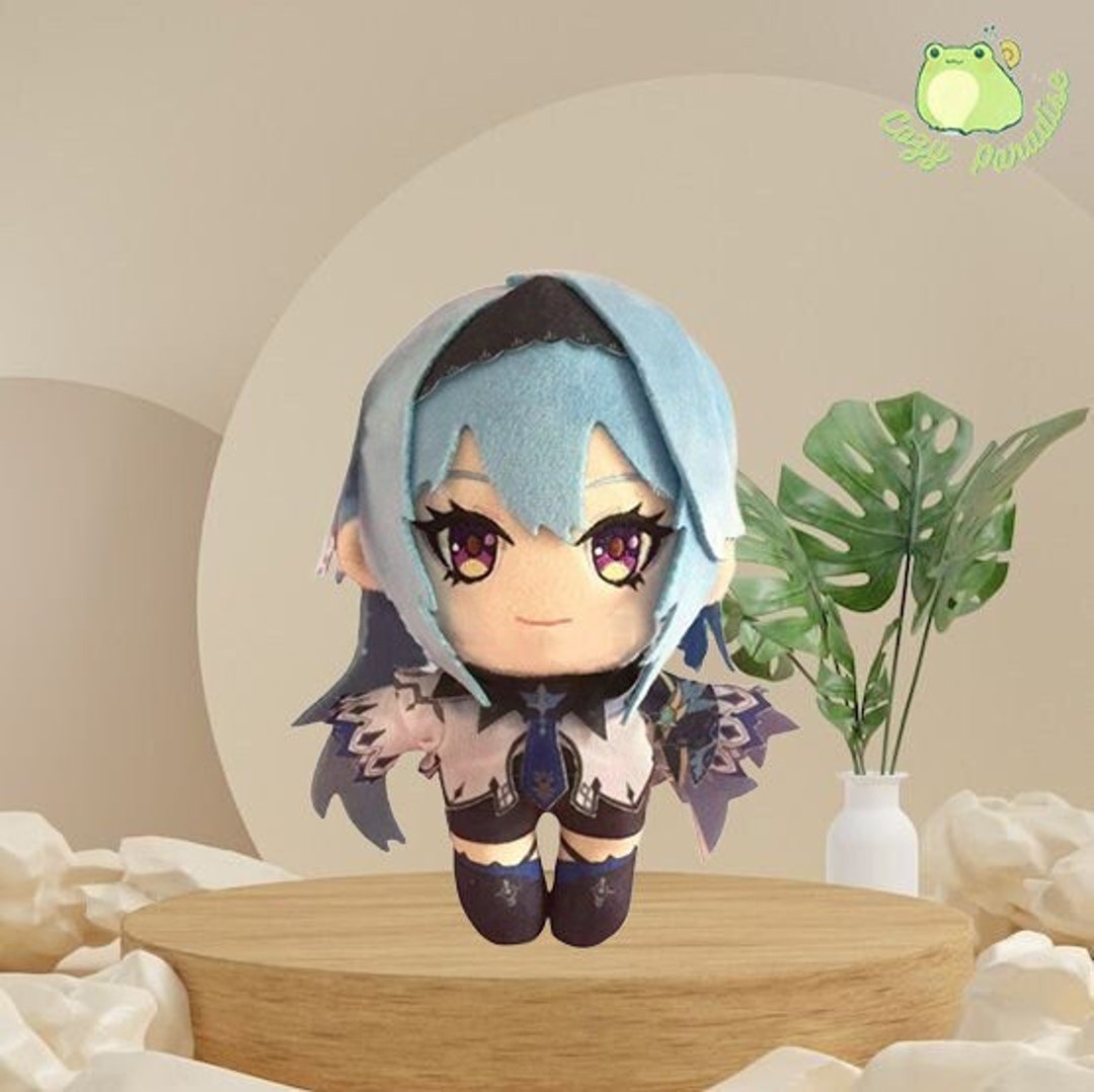 Eula the Genshin Kawaii Stuffed Toy for Kids Soft Plush Etsy