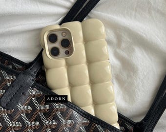 CREAM BUBBLE Phone Case (ADORN Phone Accessories - Canadian Brand) iPhone 16 15 14 13 12 11 Minimalistic