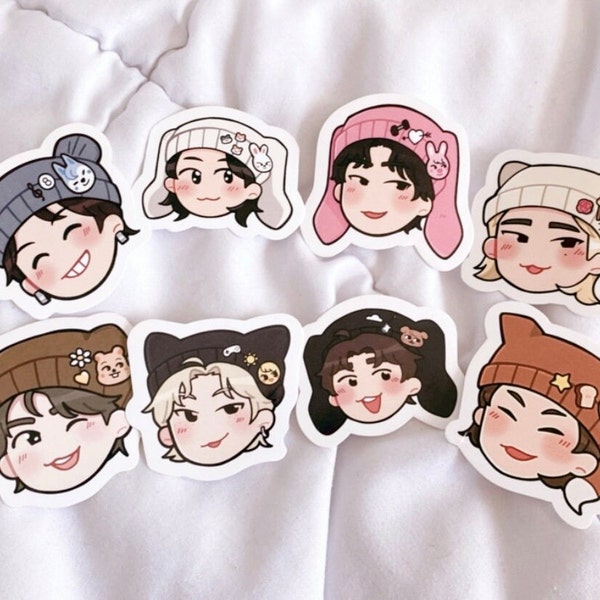 Stray Kids Skzoo Hat Vinyl Stickers