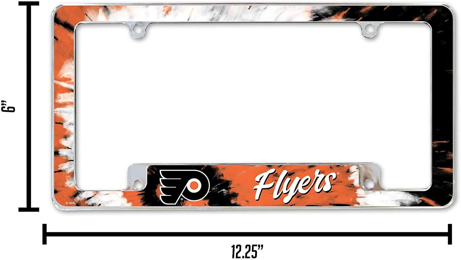 Philadelphia Flyers Chrome License Plate Frame - Auto Accessories - NHL