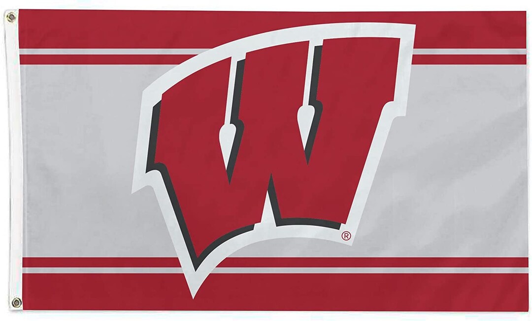 University of Wisconsin Badgers Flag Banner 3x5 Feet Metal - Etsy