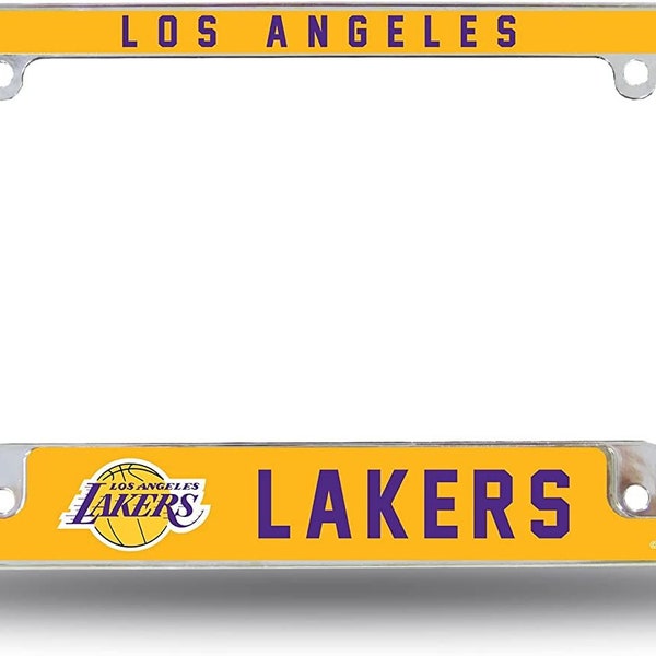 Los Angeles Lakers License Plate Frame Etsy
