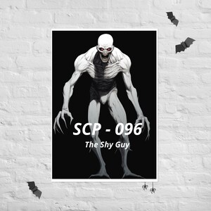 SCP-096 – Shy Guy Monster Figurine - Shop Art by Lauralien