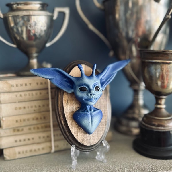 Taxidermia de duendes de Cornualles, arte mural inspirado en Harry Potter