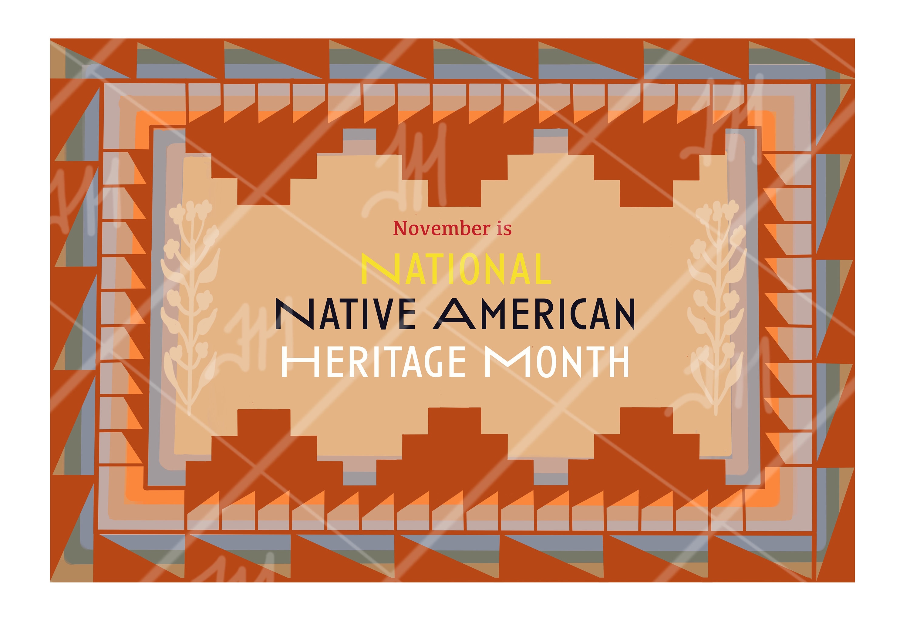 National Native American Heritage Month Poster | Instant Download Decor ...